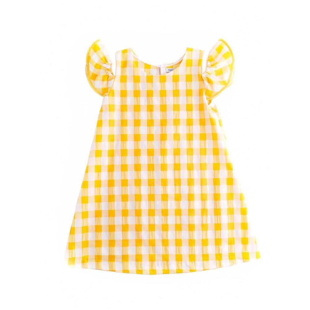 NEW BELAN.J girl's melina dress in yellow